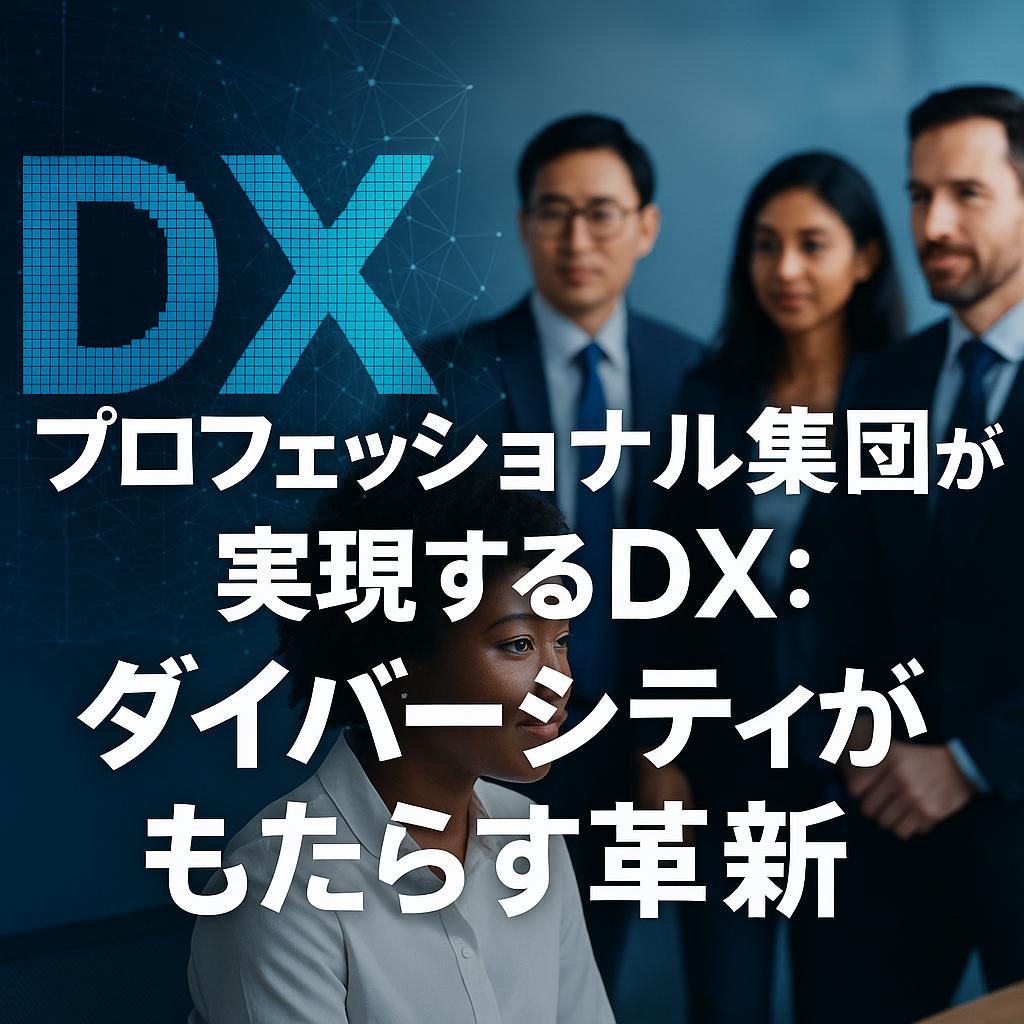 プロフェッショナル集団が実現するDX:ダイバーシティがもたらす革新